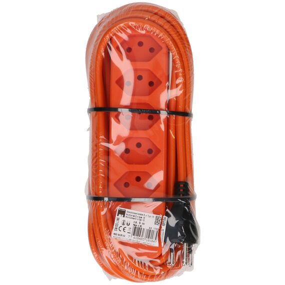 Max Hauri AG 172093 Verlängerungskabel 5 m 5 AC-Ausgänge Drinnen Orange, 6 image