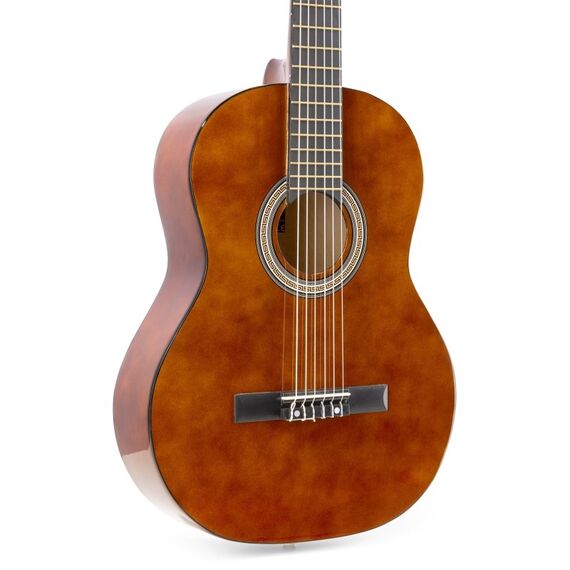 MAX Music 173.208 Gitarre Akustikgitarre Klassisch 6 Saiten Braun, Farbe: Braun, 2 image