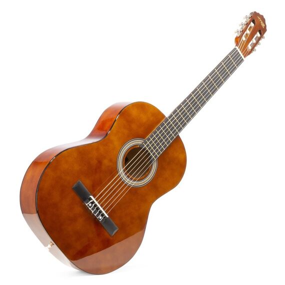 MAX Music 173.208 Gitarre Akustikgitarre Klassisch 6 Saiten Braun, Farbe: Braun, 9 image