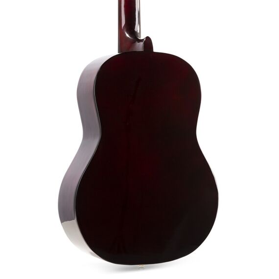 MAX Music 173.210 Gitarre Akustikgitarre Klassisch 6 Saiten Schwarz, Orange, Farbe: Schwarz, Orange, 5 image