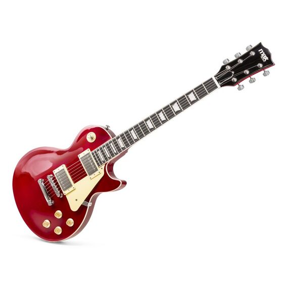 MAX Music GigKitDR E-Gitarre Klassisch 6 Saiten Rot, Farbe: Rot, 3 image