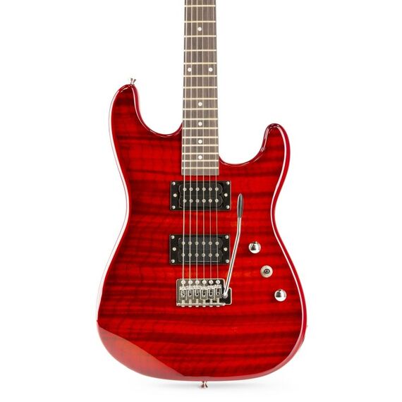 MAX Music GigKitQDR E-Gitarre Klassisch 6 Saiten Rot, Farbe: Rot, 5 image