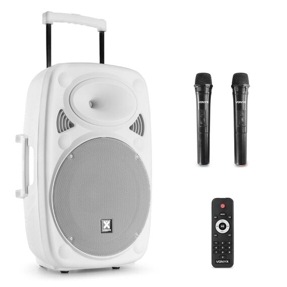 Vonyx Verve46W Trolley-Lautsprecheranlage (PA) 1000 W Weiß