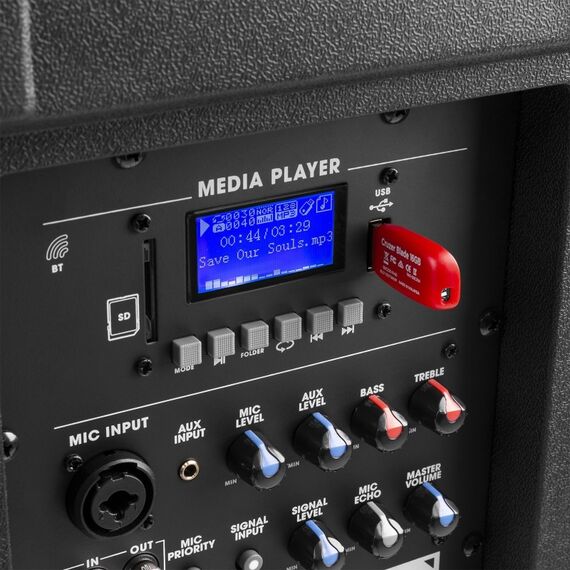 Vonyx VSA700-BP Tragbarer Stereo-Lautsprecher Schwarz 500 W, 5 image