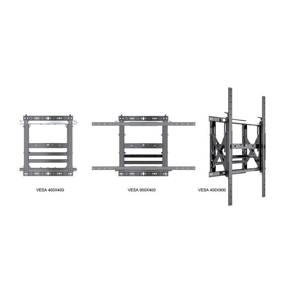 Multibrackets 1749 Halterung für Schilderdisplays 2,41 m (95") Schwarz, 7 image