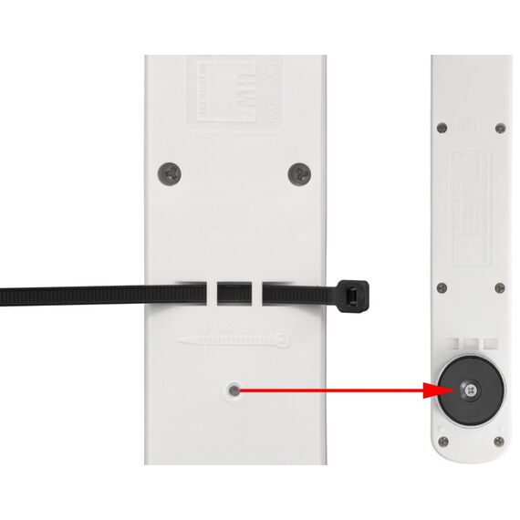 Max Hauri AG Steckdosenleiste Basic Line 4x Typ 13 ws Schalter 1.5m Green+Fair, 4 image