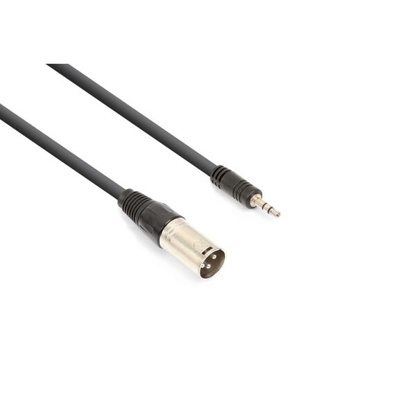Vonyx CX318-05 Audio-Kabel 0,5 m XLR (3-pin) 3.5mm Schwarz