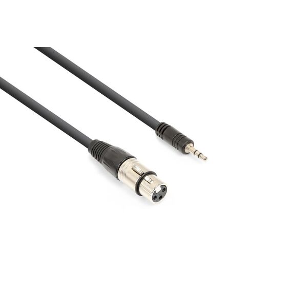 Vonyx CX320-05 Audio-Kabel 0,5 m XLR (3-pin) 3.5mm Schwarz