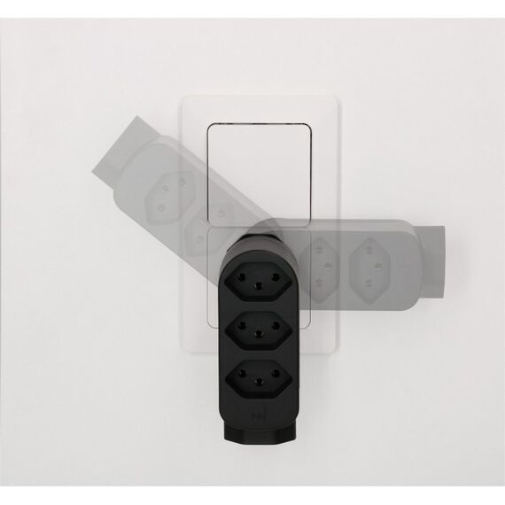 Max Hauri AG Basic Line Steckdosenleiste 4x Typ 13 sw Schalter 1.5m Green+Fair, Farbe: Schwarz, 3 image