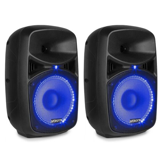 Vonyx VPS082A Lautsprecherset Universal Schwarz