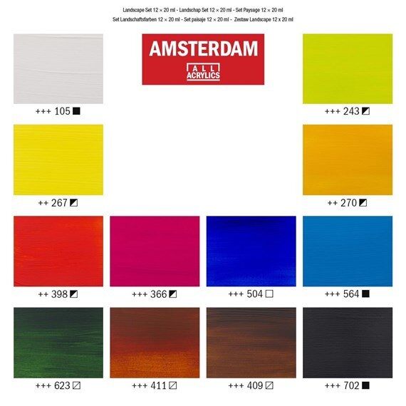 Amsterdam 17820602 Bastel- & Hobby-Farbe Acrylfarbe 12 Stück(e), 3 image