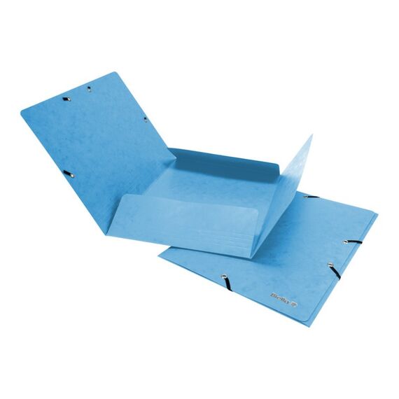 Biella 17840106U Sammelmappe Karton Hellblau A4, Farbe: Hellblau