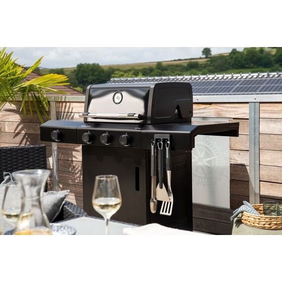 OUTDOORCHEF Grillstation Heat C-335 Kamado Grill/Grill Wagen Gas Schwarz 14,1 W, 4 image