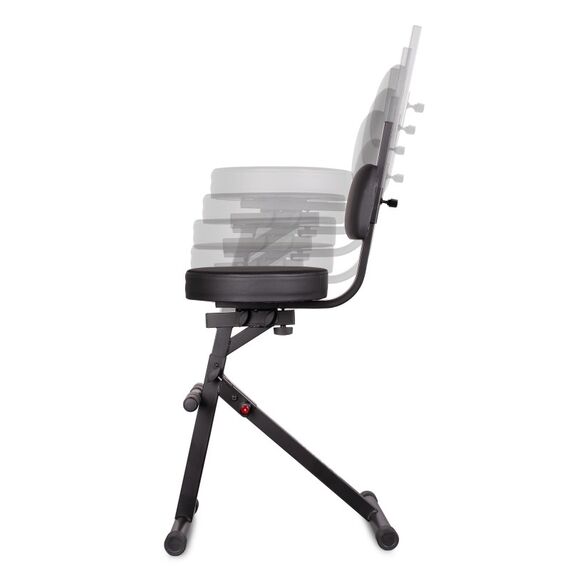 Vonyx GST15 Musikerhocker Schwarz Gepolsterter Sitz, 3 image