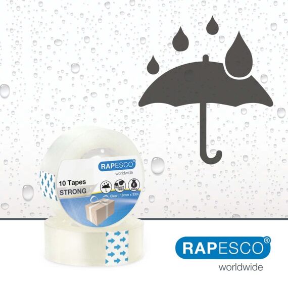 Rapesco 1807 Dichtband Transparent 33 m, 2 image