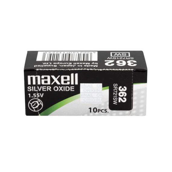 Maxell 18291500 Haushaltsbatterie Einwegbatterie SR721SW Siler-Oxid (S)