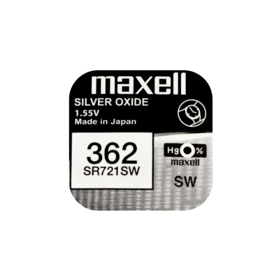 Maxell 18291500 Haushaltsbatterie Einwegbatterie SR721SW Siler-Oxid (S), 2 image
