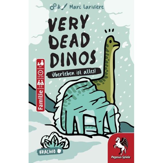 Pegasus Very Dead Dinos – Brachio 25 min Kartenspiel Familie, 3 image