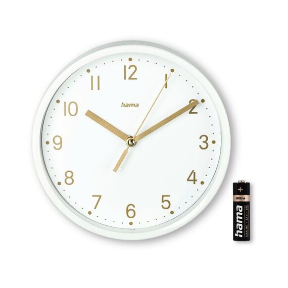 Hama 00185869 Wand- /Tischuhr Analoge Uhr Rund Weiß, 4 image