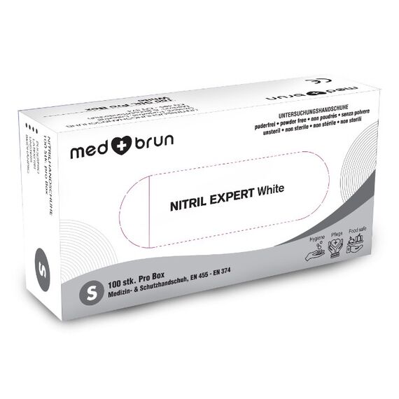 MedBrun Nitril Expert White