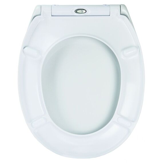 Kleine Wolke 1869185075 Toilettensitz Harter Toilettensitz Duroplast Schwarz, Weiß, 3 image