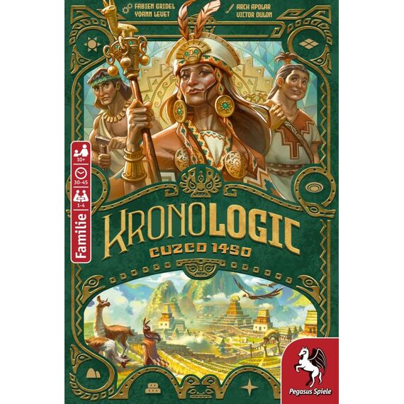 Pegasus Kronologic – Cuzco 1450 45 min Brettspiel Familie, 3 image