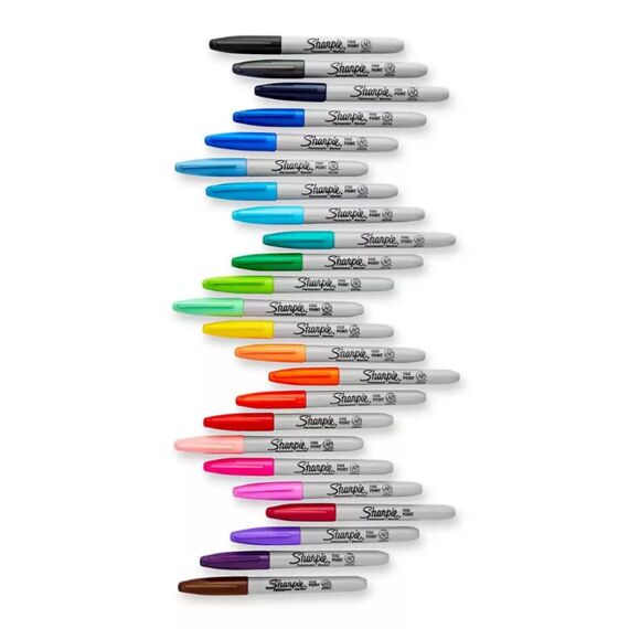 Sharpie Fine Point Permanent-Marker Feine Spitze Blau, 2 image