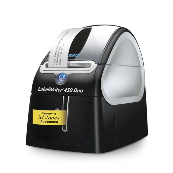 DYMO LabelWriter 450 Duo Etikettendrucker | Professioneller 300 dpi. Thermodirekt Etikettiergerät | Drucken Sie LW und D1 Etiketten, 2 image