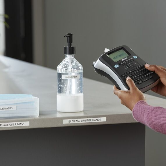 DYMO LabelManager 210D+ Beschriftungsgerät im Koffer | Etikettiergerät mit QWERTZ Tastatur & großem Grafikdisplay | Einfache Textbearbeitung | für D1 Etiketten in 69und 12mm Breite, 9 image