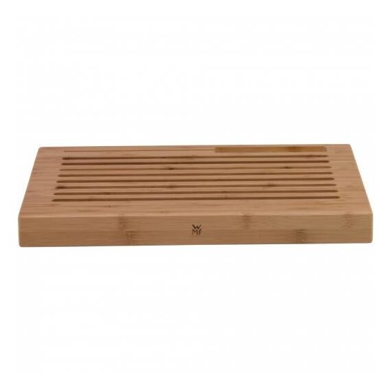 WMF 1892014500 Küchen-Schneidebrett Rechteckig Bambus, Edelstahl Holz
