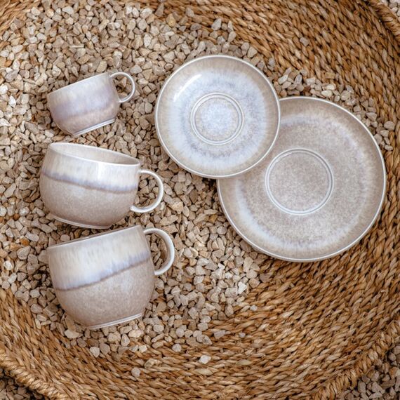 Villeroy & Boch Perlemor Sand Untertasse Porzellan Beige 1 Stück(e)