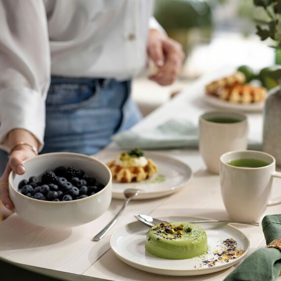 Villeroy & Boch Crafted Cotton Müslischüssel 0,78 l Rund Porzellan Weiß 1 Stück(e), 3 image