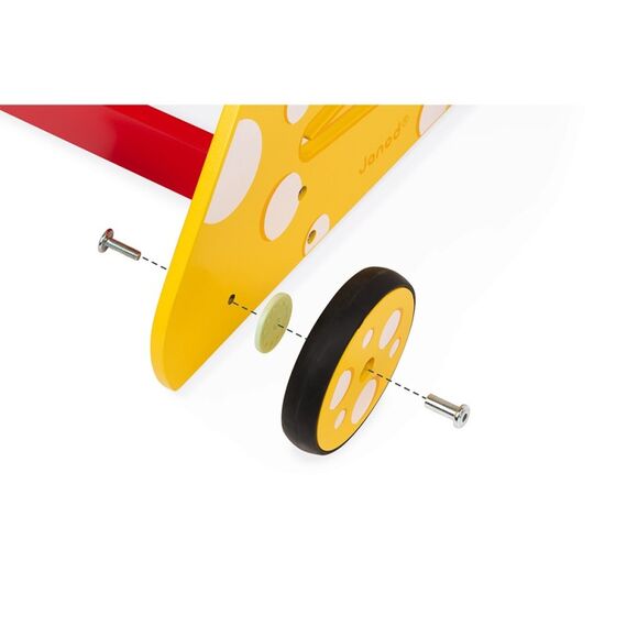 JANOD J08005 Babylaufwagen Mehrfarbig, 9 image