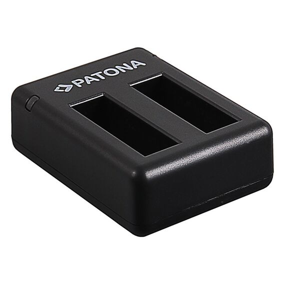 PATONA 1912 Akkuladegerät Batterie für Digitalkamera USB