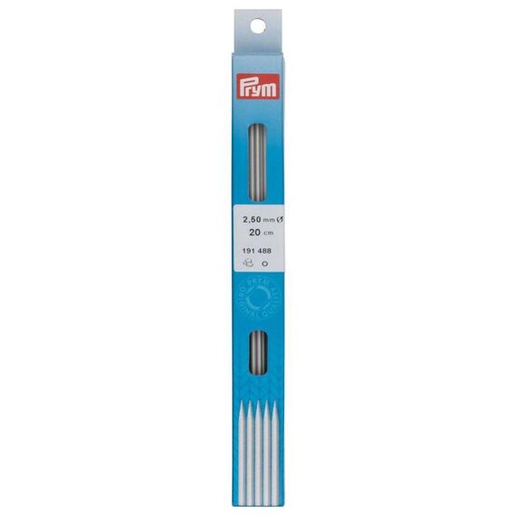 Prym 191488 Stricknadel Doppelspitzen-Stricknadel Grau, 2 image