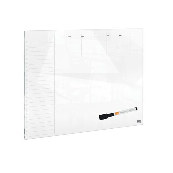 Nobo 1915602 Whiteboard 430 x 560 mm Glas Magnetisch, 7 image