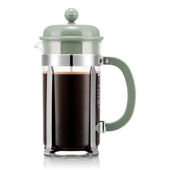 Bodum French Press Französische Presse 1 l Grün, Farbe: Grün