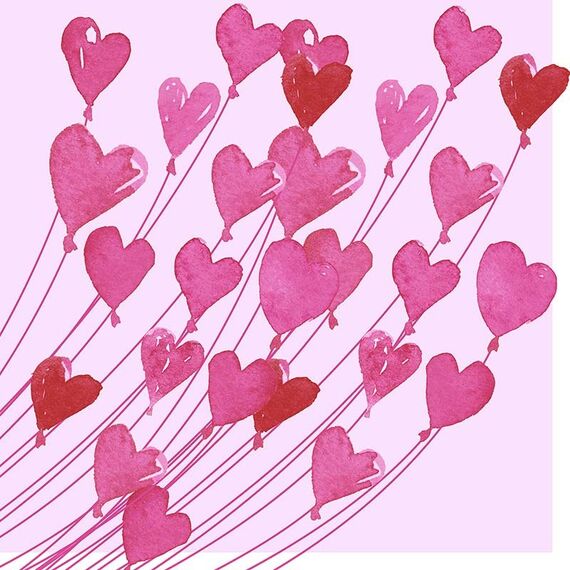 Paper + Design 195260 Papierserviette Papier Pink 20 Stück(e)