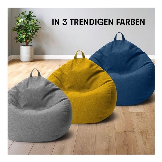 URBANARA Basic-Comfort Blau Drinnen Kegelförmig, 5 image