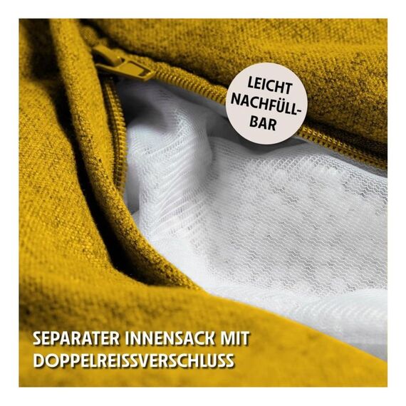 URBANARA Basic-Comfort Gelb Drinnen Kegelförmig, 4 image