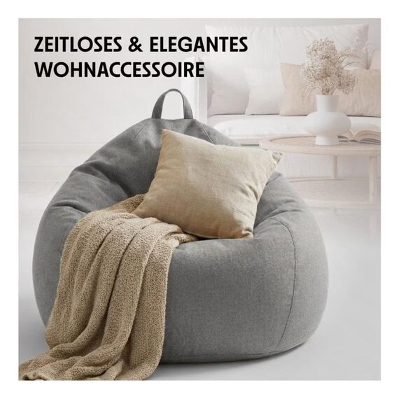URBANARA Basic-Comfort Grau Drinnen Kegelförmig, 6 image