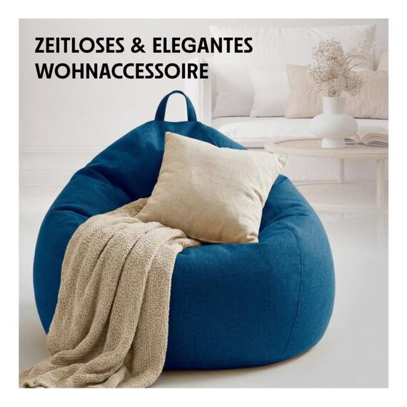 URBANARA Basic-Comfort Blau Drinnen Kegelförmig, 2 image