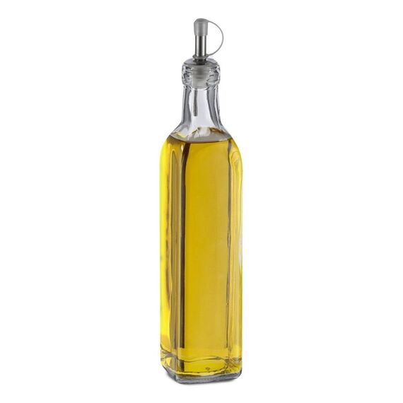 Zeller Present 19729 Öl-/Essig-Spender 0,5 l Flasche Kunststoff, Metall, Glas Transparent, 2 image
