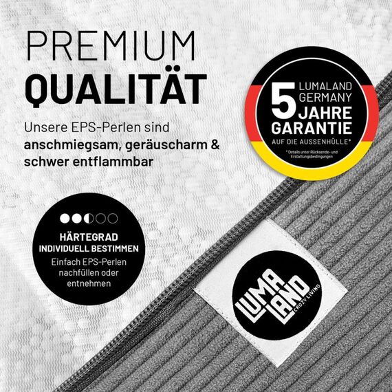 Lumaland Comfort Line Grau Drinnen V-förmig, 7 image