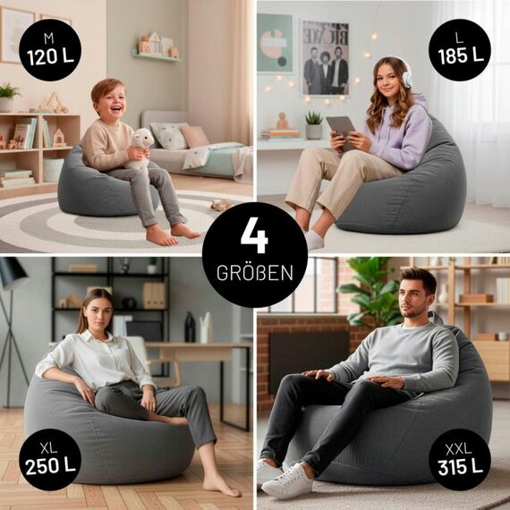 Lumaland Comfort Line Grau Drinnen V-förmig, 5 image