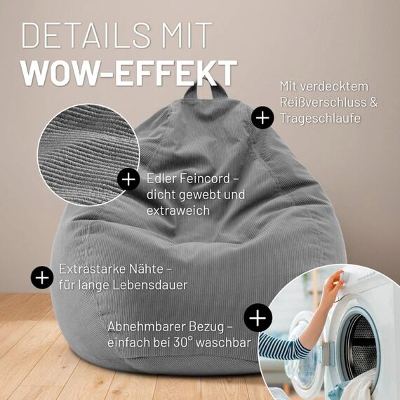 Lumaland Comfort Line Grau Drinnen V-förmig, 6 image