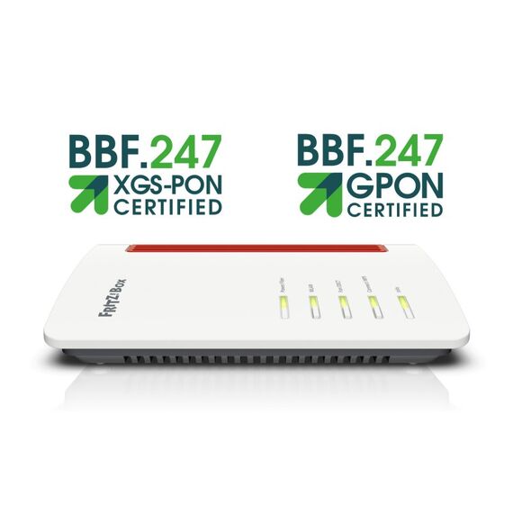 Box FRITZ! 5530 Fiber AON WLAN-Router Gigabit Ethernet Dual-Band (2,4 GHz/5 GHz) Weiß, 4 image