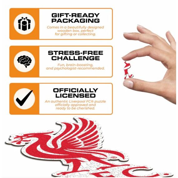 Iconic Puzzles Liverpool FC Liver Bird Formpuzzle 270 Stück(e) Sport, 3 image