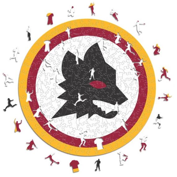 Iconic Puzzles AS Roma - Lupetto Logo Formpuzzle 270 Stück(e) Sport