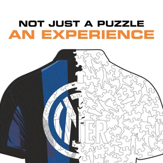 Iconic Puzzles FC Inter Jersey Puzzlespiel 150 Stück(e) Sport, Farbe: Schwarz, Blau, Weiß, 5 image